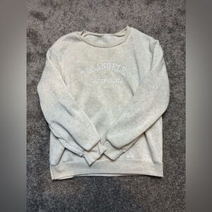 Women’s SHEIN Light Gray Cozy Sweater (S)